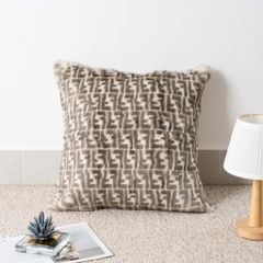 Vỏ Gối Tựa Lưng Sofa Cao Cấp Tông Nâu Tím Sang Trọng