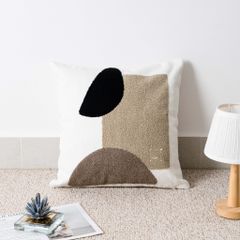 Vỏ Gối Tựa Lưng Sofa Cao Cấp Tông Nâu Tím Sang Trọng
