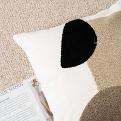 Vỏ Gối Tựa Lưng Sofa Cao Cấp Tông Nâu Tím Sang Trọng