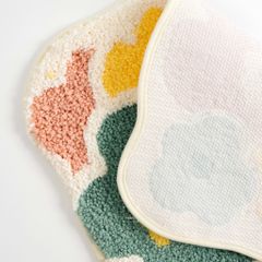 Thảm Lau Chân Bông Hoa Thấm Hút Nước