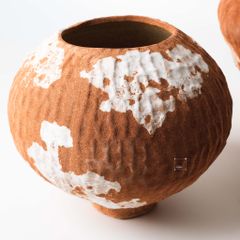 Bình Hoa Wabi Sabi Phong Cách Đá Retro Nghệ Thuật