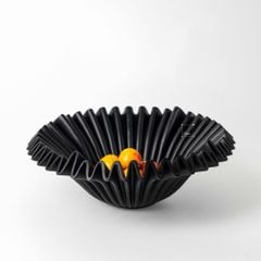 Dĩa Trái Cây Gợn Sóng Dập Ply Nghệ Thuật