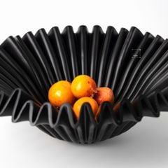 Dĩa Trái Cây Gợn Sóng Dập Ply Nghệ Thuật