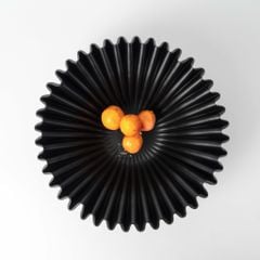 Dĩa Trái Cây Gợn Sóng Dập Ply Nghệ Thuật