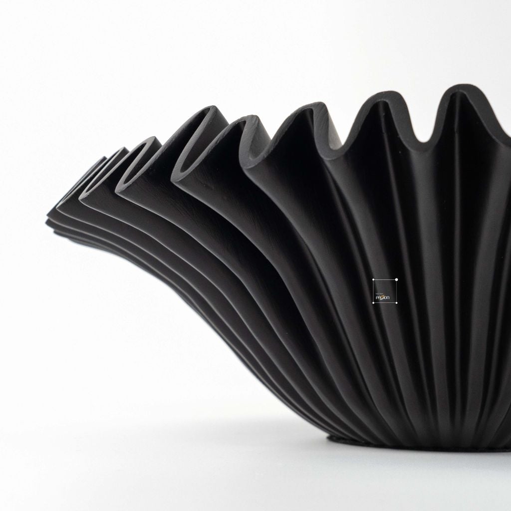 Dĩa Trái Cây Gợn Sóng Dập Ply Nghệ Thuật