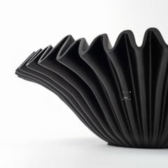 Dĩa Trái Cây Gợn Sóng Dập Ply Nghệ Thuật