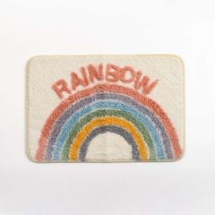 Thảm Lau Chân Trang Trí Cửa Ra Vào Nhà Tắm Siêu Thấm Rainbow