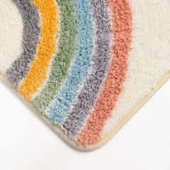 Thảm Lau Chân Trang Trí Cửa Ra Vào Nhà Tắm Siêu Thấm Rainbow