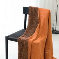 Chăn Len Dệt Kim Phủ Giường Decor Phong Cách Wabi Sabi Sang Trọng