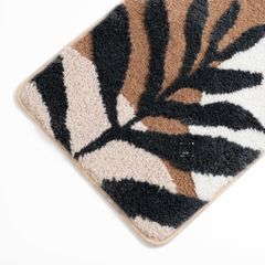 Thảm Lau Chân Chống Trượt Trang Trí Nhà Cửa Họa Tiết Hoa Lá