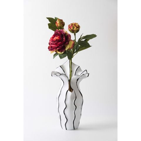 Bình Hoa Decor Kiểu Dáng Hoa Huệ Trắng