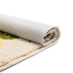 Thảm Lau Chân Cotton Len Sợi Siêu Thấm Hình Mèo Ovan