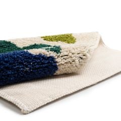 Thảm Lau Chân Cotton Len Sợi Siêu Thấm Hình Mèo Ovan