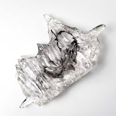 Tượng Khối Thạch Decor Màu Thạch Tím Hình Dãy Núi Sang Trọng