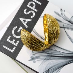 Tượng Decor Hình Vỏ Đậu Metal Để Bàn Sang Trọng