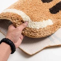 Thảm Lau Chân Chùi Chân Dáng Mèo Siêu Thấm