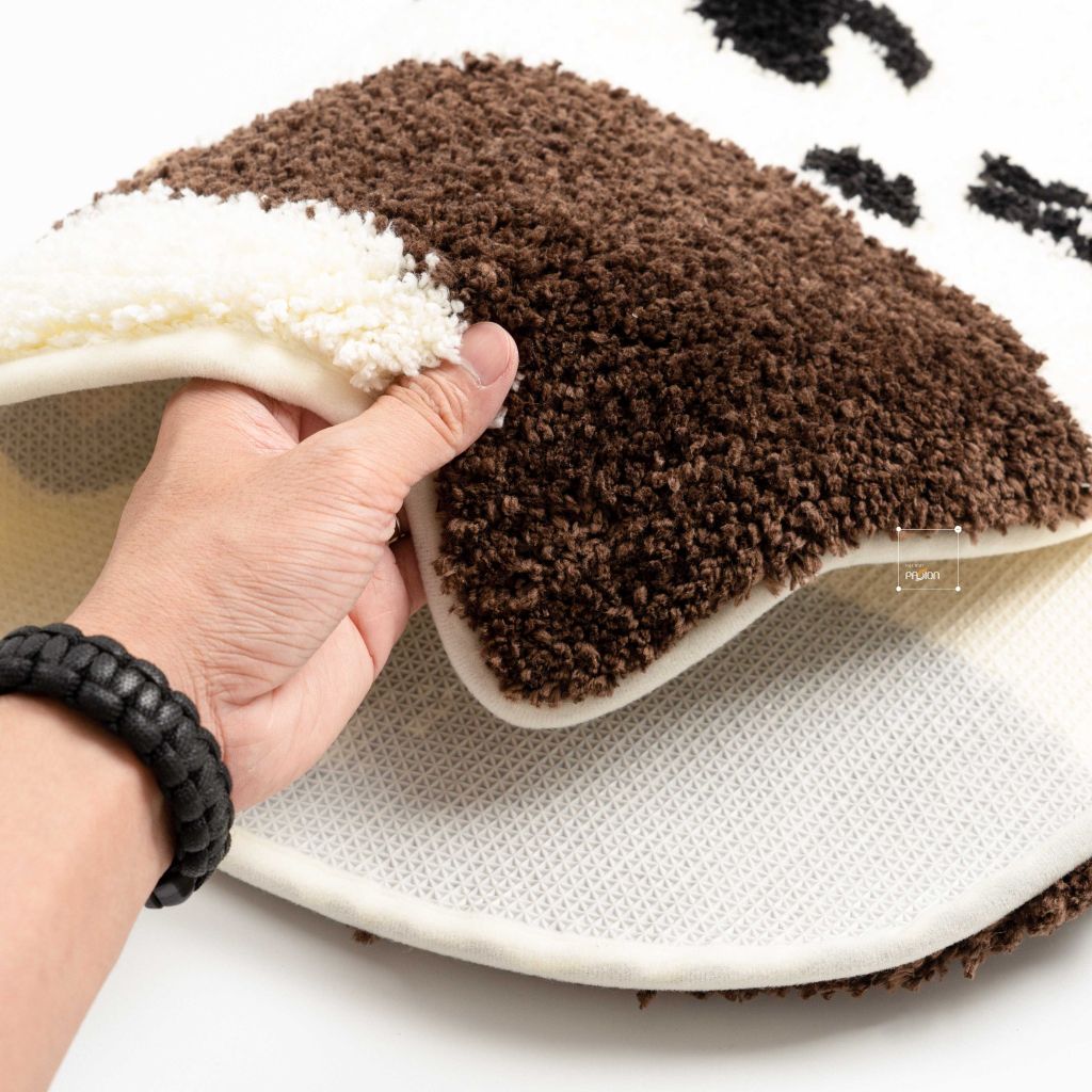 Thảm Lau Chân Chùi Chân Dáng Mèo Siêu Thấm