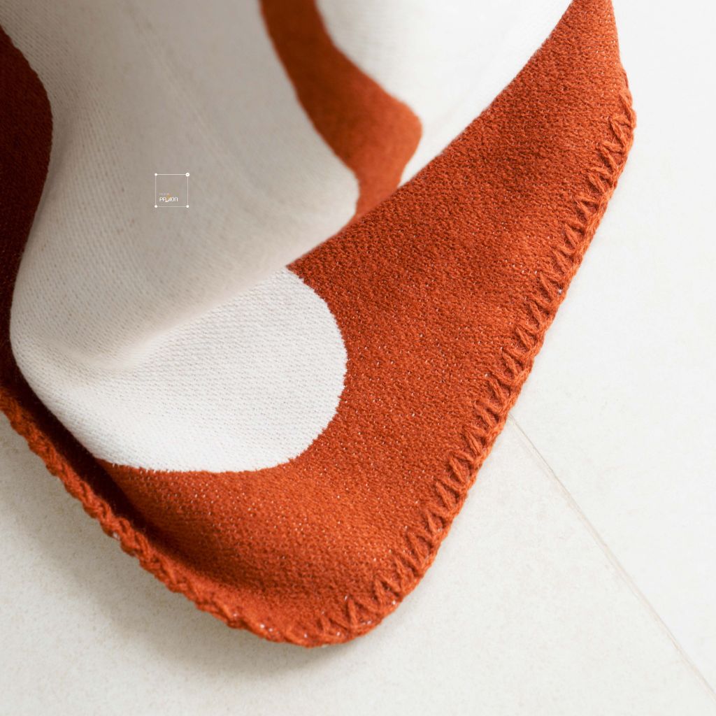 Chăn Dạ Nỉ Cashmere Decor Sofa Sang Trọng