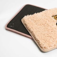 Thảm Lau Chân Siêu Thấm Thêu Hình Chú Gấu