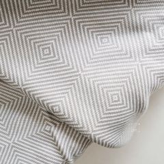 Chăn Thun Len Dệt Kim Decor Tông Xám