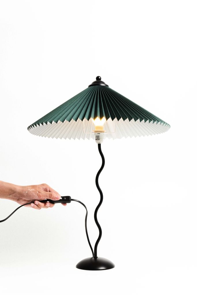 Đèn Bàn Vintage Ins Retro Xếp Ply Ô Hàn Quốc