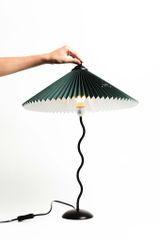 Đèn Bàn Vintage Ins Retro Xếp Ply Ô Hàn Quốc