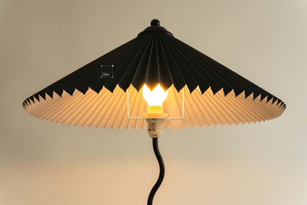 Đèn Bàn Vintage Ins Retro Xếp Ply Ô Hàn Quốc