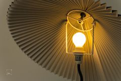 Đèn Bàn Vintage Ins Retro Xếp Ply Ô Hàn Quốc