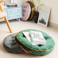 Đệm Ngồi Tròn Nhung Hà Lan Đệm Tatami Nhật Bản 58x58cm