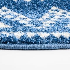 Thảm Tròn Lông Ngắn Trải Sàn Họa Tiết Hoa Văn Trống Đồng