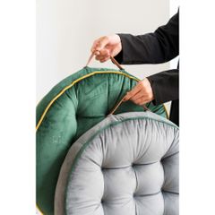 Đệm Ngồi Tròn Nhung Hà Lan Đệm Tatami Nhật Bản 58x58cm