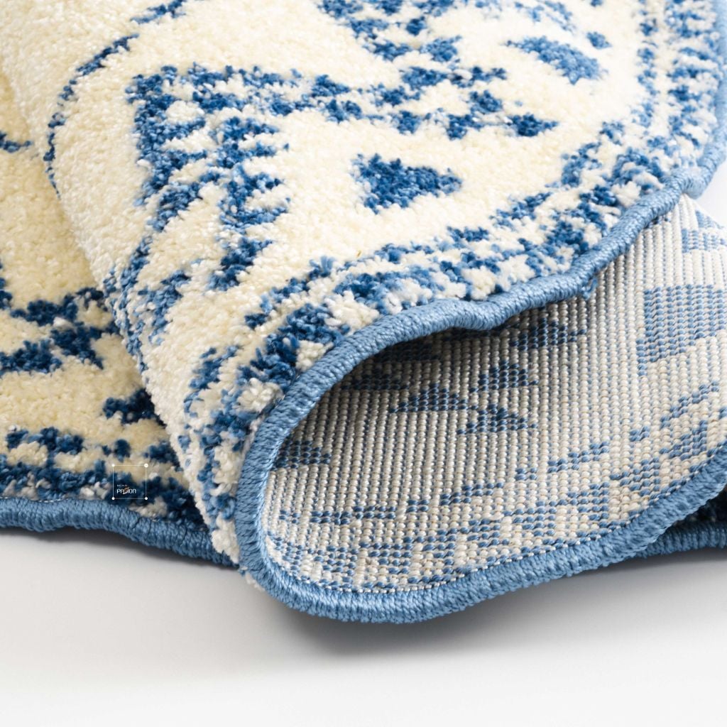 Thảm Tròn Lông Ngắn Trải Sàn Họa Tiết Hoa Văn Trống Đồng