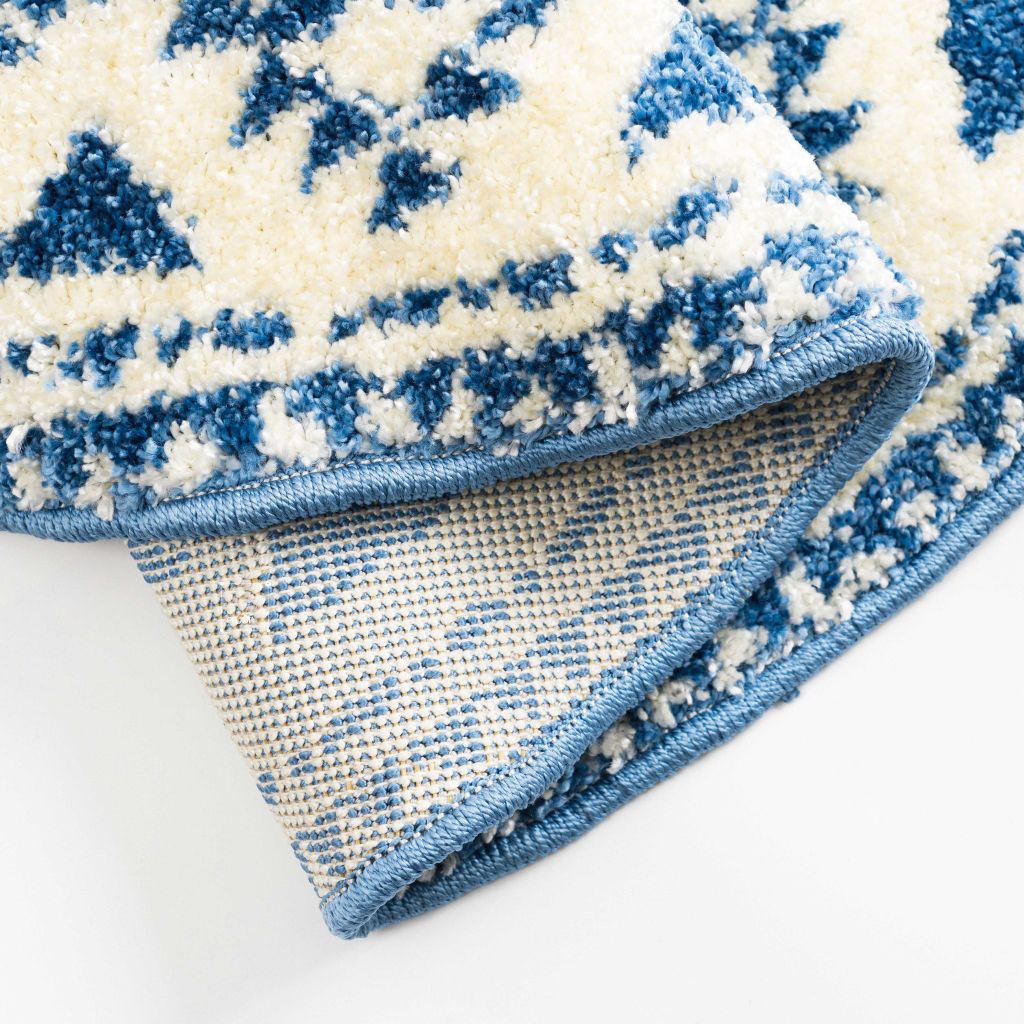 Thảm Tròn Lông Ngắn Trải Sàn Họa Tiết Hoa Văn Trống Đồng