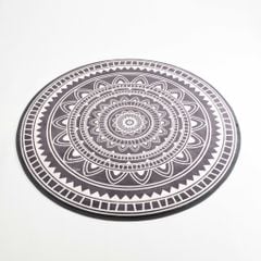 Thảm Tròn Da Lộn Trang Trí Ghế Phòng Ngủ Phòng Đọc Sách