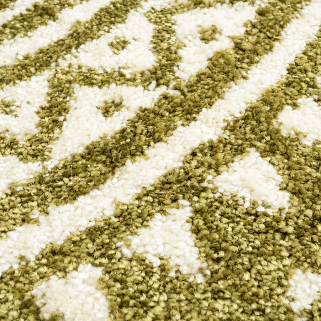 Thảm Tròn Lông Ngắn Trải Sàn Họa Tiết Hoa Văn Trống Đồng