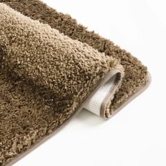 Set 2 Thảm Bếp Sợi Len Siêu Thấm Trơn Màu Giặt Máy