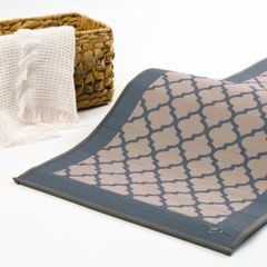 Thảm Bếp Canvas Chần Bông Chống Trượt Chống Sốc Hoa Văn Cao Cấp