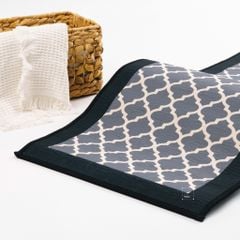 Thảm Bếp Canvas Chần Bông Chống Trượt Chống Sốc Hoa Văn Cao Cấp