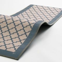 Thảm Bếp Canvas Chần Bông Chống Trượt Chống Sốc Hoa Văn Cao Cấp