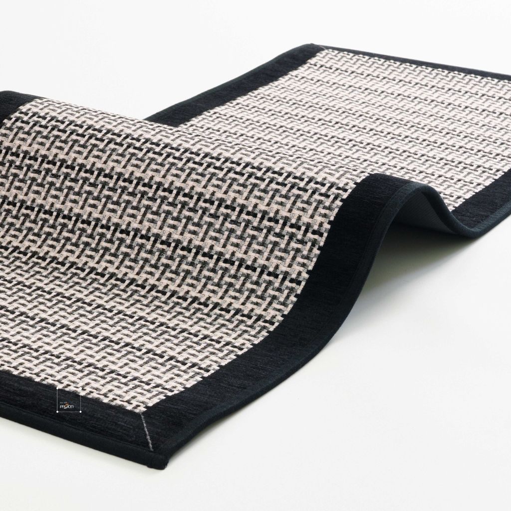 Thảm Bếp Chống Trượt Thấm Dầu Bề Mặt Sợi Đan Dệt Sang Trọng