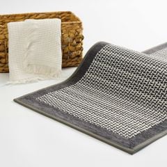 Thảm Bếp Chống Trượt Thấm Dầu Bề Mặt Sợi Đan Dệt Sang Trọng