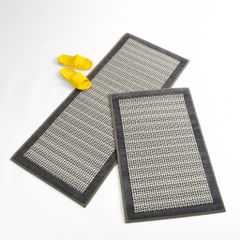 Thảm Bếp Chống Trượt Thấm Dầu Bề Mặt Sợi Đan Dệt Sang Trọng