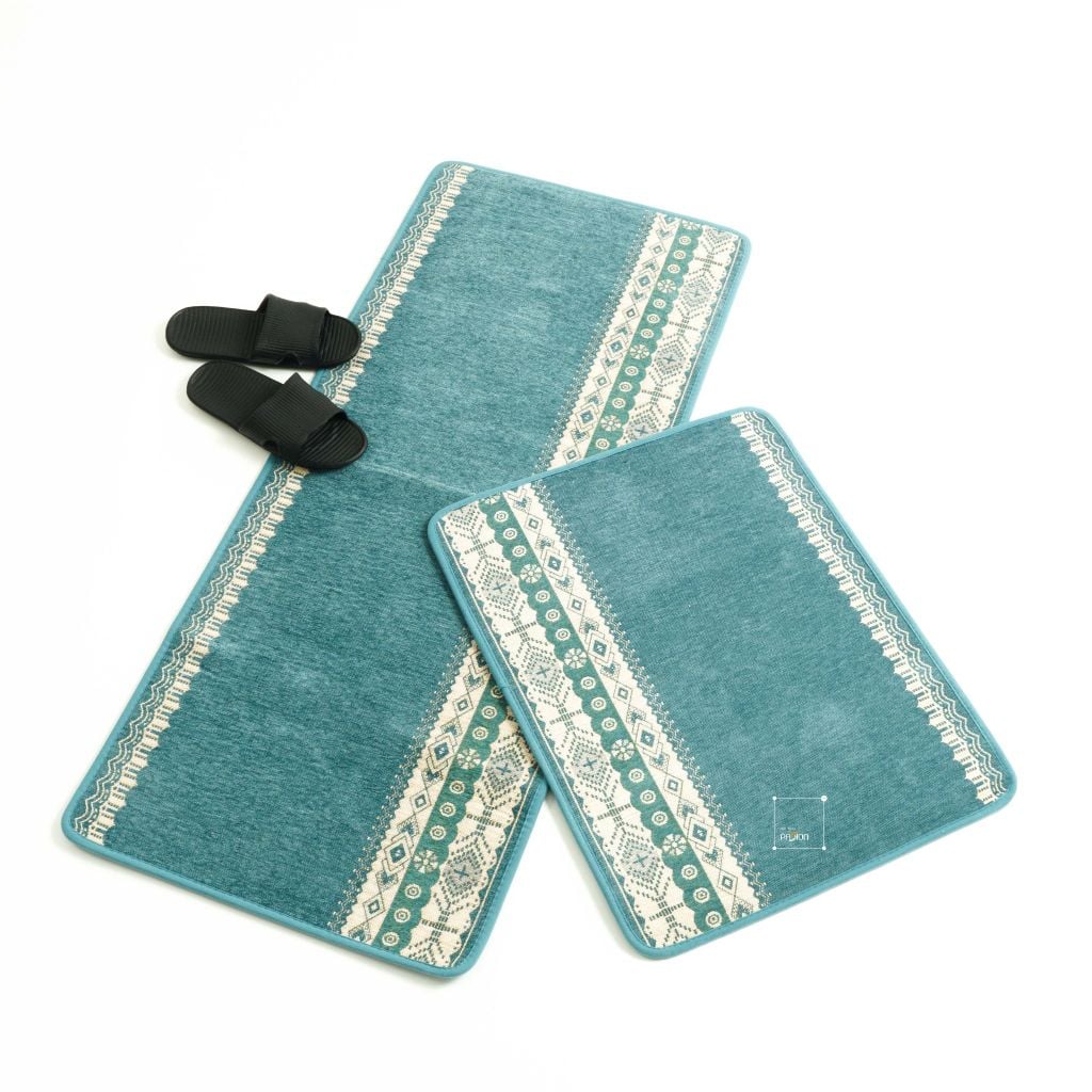 Thảm Bếp Nhung Dệt Sợi Jacquard Chống Trượt Cao Cấp Có Bán Lẻ Thảm Đơn