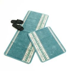 Thảm Bếp Nhung Dệt Sợi Jacquard Chống Trượt Cao Cấp Có Bán Lẻ Thảm Đơn