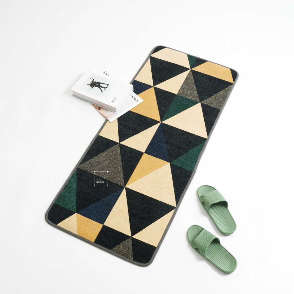 Thảm Bếp Nhung Dệt Sợi Jacquard Chống Trượt Cao Cấp Có Bán Lẻ Thảm Đơn