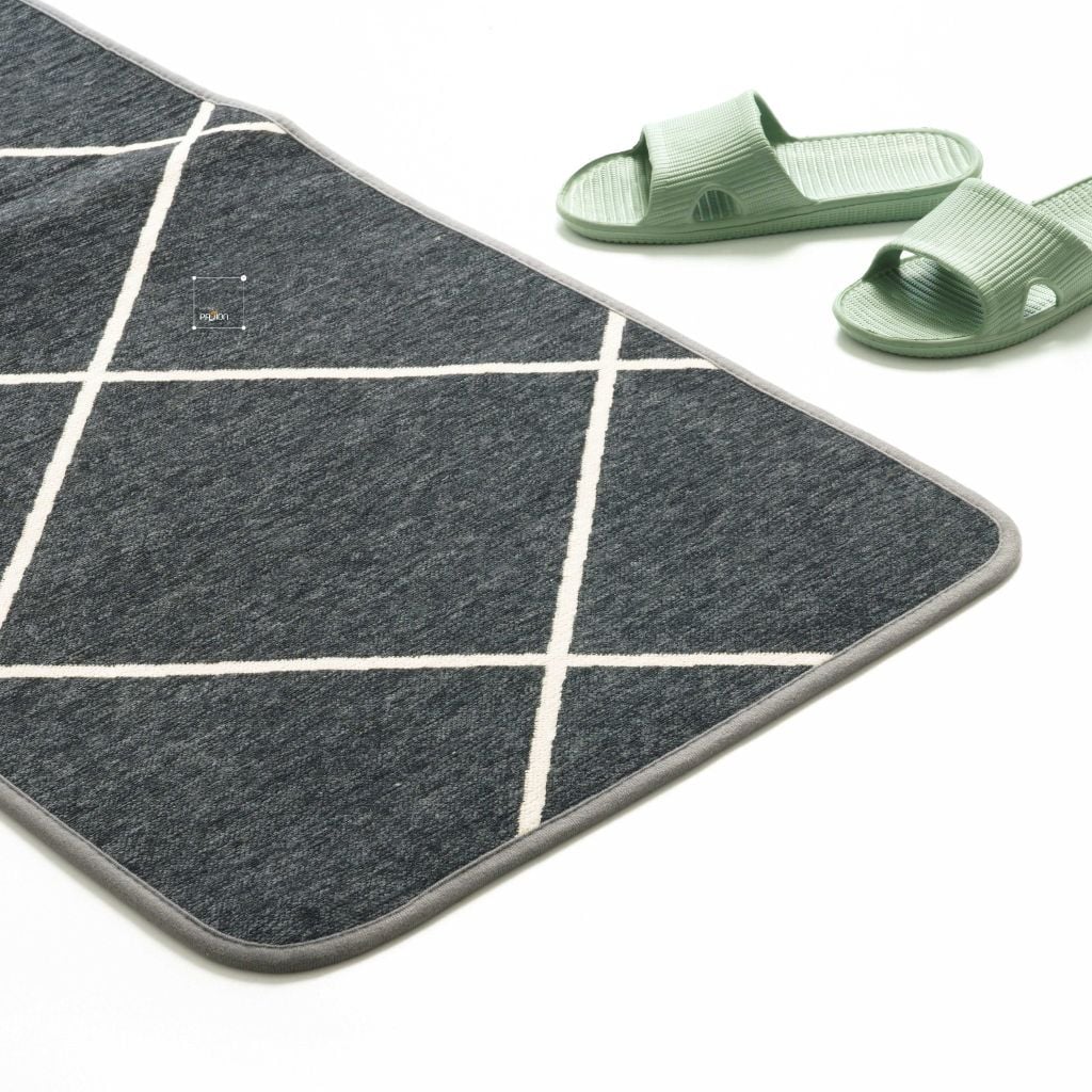 Thảm Bếp Nhung Dệt Sợi Jacquard Chống Trượt Cao Cấp Có Bán Lẻ Thảm Đơn