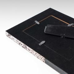 Khung Tranh Decor Để Bàn Phối Lông Thú Da PU