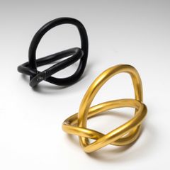 Đồ Trang Trí Để Bàn Kiểu Dây Gợn Sóng Tạo Điểm Nhấn Nghệ Thuật