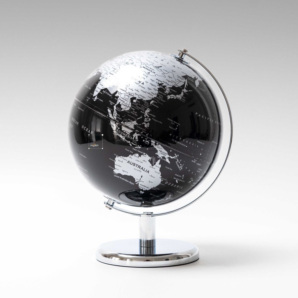 Tượng Decor Quả Địa Cầu Kim Loại Sang Trọng