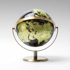 Tượng Decor Quả Địa Cầu Kim Loại Sang Trọng